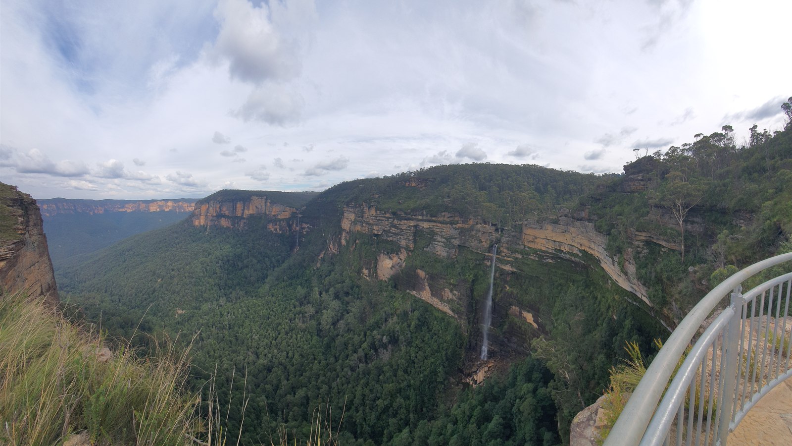 Водопад Govetts Leap (Bridal Veil), смотровая Блэкхит