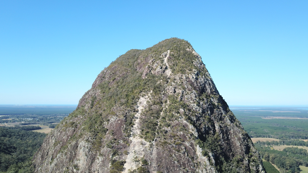 Панорама с Glass House Mountains Lookout