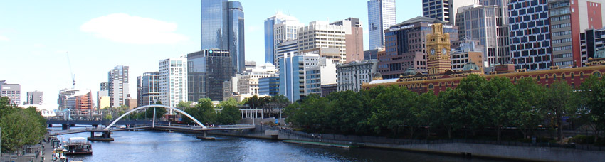 панорамный вид на мельбурн