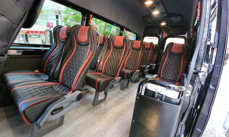 Салон Mercedes Sprinter на 15 мест