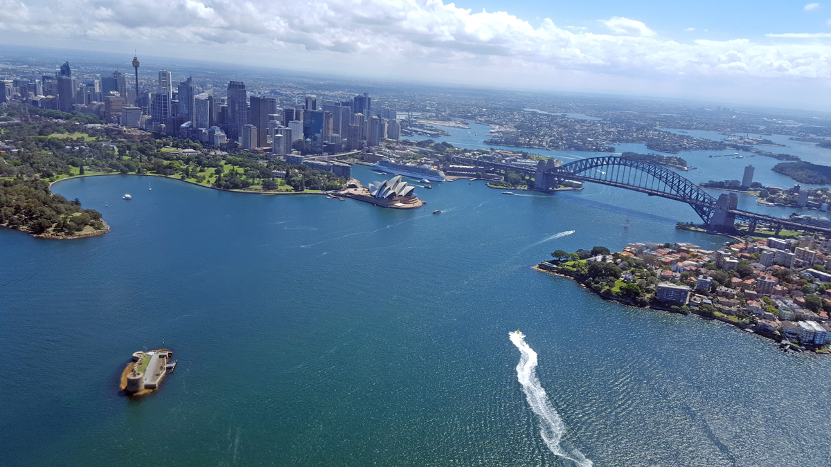 Sydney Helicopter Scenic Flight 20 min and Sydney Private Tour