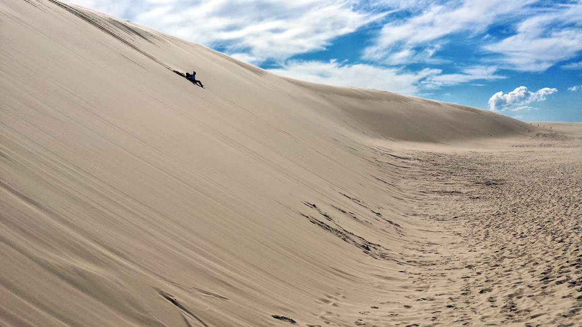 Закат над виноградниками
