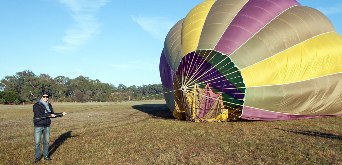 Hot Air Balloon Flight in Sydne