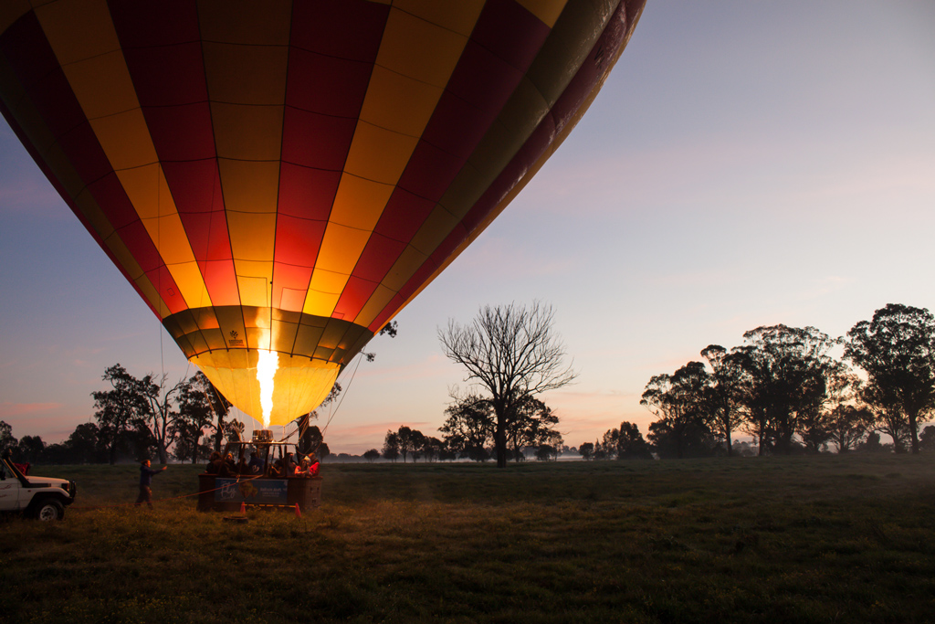 Hot Air Balloon Flight in Sydne